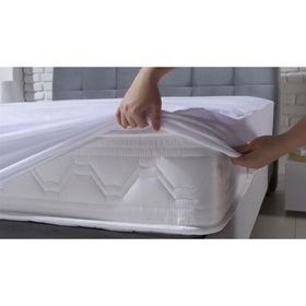 Doqu Home Sleepline Sıvı Geçirmez Fitted Lastik 200x200 cm Çift Kişilik Alez