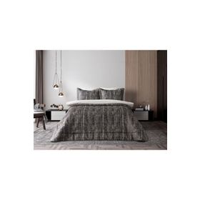 Doqu Home Talia Antrasit Çift Kişilik Yatak Örtüsü