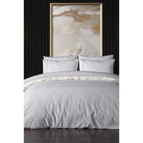 Doqu Home Zelda Nakışlı Bej Çift King Size 225x245 cm Nevresim Takımı