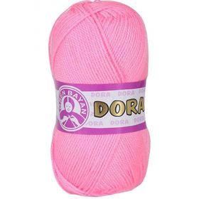 Dora 040 Şeker Pembe 100 gr Dora El Örgü İpi Yünü