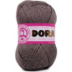 Dora 100 gr 014 Kahverengi El Örgü İpi Yünü
