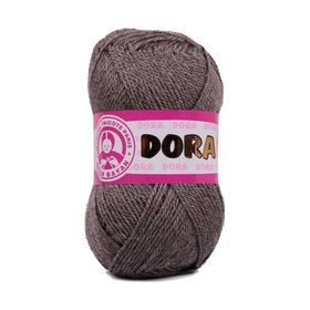 Dora 100 gr 014 Kahverengi El Örgü İpi Yünü