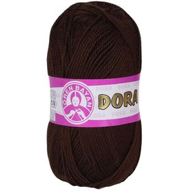 Dora 100 gr 083 Kahverengi El Örgü İpi Yünü