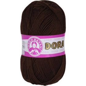 Dora 100 gr 083 Kahverengi El Örgü İpi Yünü