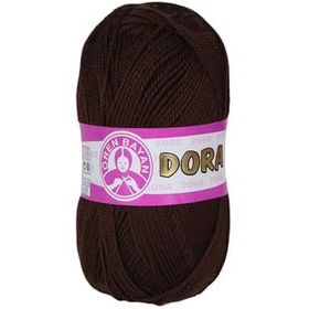 Dora 100 gr 083 Kahverengi El Örgü İpi Yünü