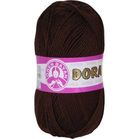 Dora 100 gr 083 Kahverengi El Örgü İpi Yünü