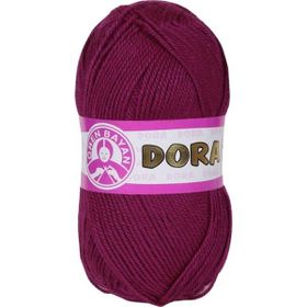 Dora 103 Mürdüm 100 gr El Örgü İpi Yünü