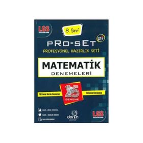 Dora Basım Yayın LGS Matematik Pro-Set 25 Denemeleri