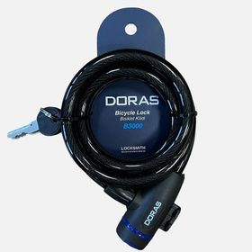 Doras 150 cm Anahtarlı Bisiklet Kilidi