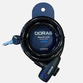 Doras 150 cm Anahtarlı Bisiklet Kilidi