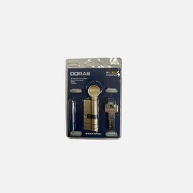 Doras 68 mm Saten Bilyalı Mandallı Çift Tuzak Topuzlu Pirinç Barel