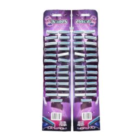 Dorco 50 Adet Pace 2 Çift Bıçaklı Oynar Başlıklı Tıraş Bıçağı