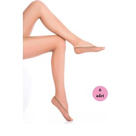Dore 6 Adet Ten 57 Microfiber Suba Kadın Babet Çorap