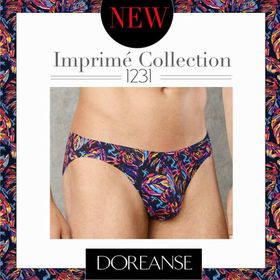 Doreanse 1231 Desenli Slip Erkek Külot