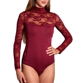 Doreanse 12444 Sütyen Kaplı Dantel Body