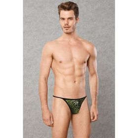 Doreanse 1262 Siyah Yeşil Erkek String