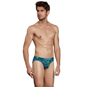 Doreanse 1263 Çok Renkli Baskılı Erkek Slip Külot