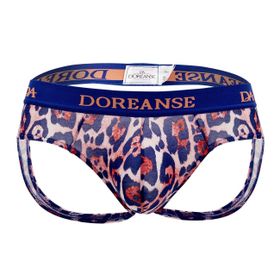 Doreanse 1270-PRN Jaguar Leopar Pembe Erkek Tanga