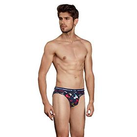 Doreanse 1305 Memox Baskılı Renkli Erkek Slip Külot