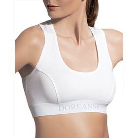 Doreanse 14110 Beyaz Modal Sporcu Sütyeni