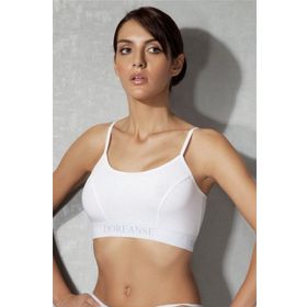 Doreanse 14120 Beyaz Modal Sporcu Sütyeni