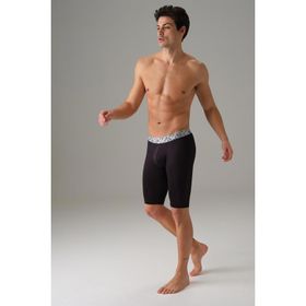 Doreanse 1786 Siyah Uzun Paça Erkek Boxer