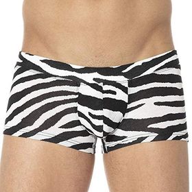 Doreanse 1795 Erkek Modal Zebra Çizgili Mini Paça Boxer