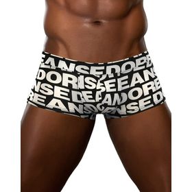 Doreanse 1796 Erkek Modal Çok Renkli Baskılı Torbalı Mini Paça Boxer