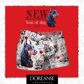 Doreanse 1808 Baskılı Erkek Boxer