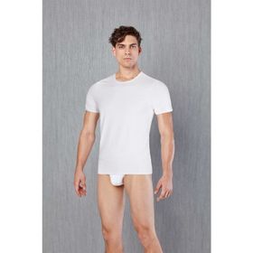 Doreanse 2531 Beyaz Erkek Koton Kumaş T-Shirt