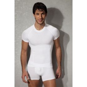 Doreanse 2535 Vücudu Saran Siyah Erkek T-shirt