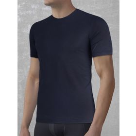Doreanse 2566 Basic Bisiklet Yaka Lacivert Erkek T-shirt