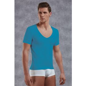Doreanse 2820 Erkek Modal Derin V Yaka Kısa Kol T Shirt