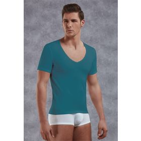 Doreanse 2820 Erkek Modal Derin V Yaka Kısa Kol T Shirt