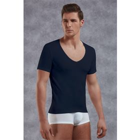 Doreanse 2820 Erkek Modal Derin V Yaka Kısa Kol T Shirt