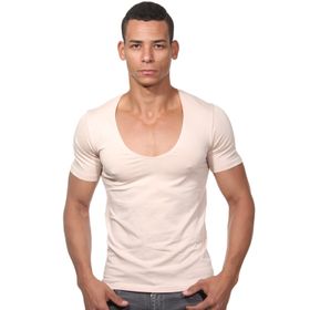 Doreanse 2820 Yırtık Yaka Erkek T-Shirt