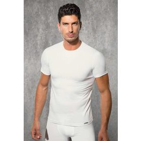 Doreanse 2875 Beyaz Termal Bisiklet Yaka İçlik T-Shirt