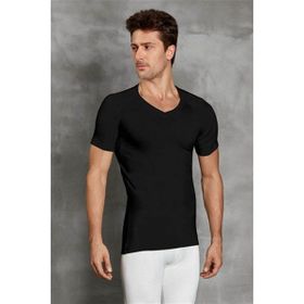 Doreanse 2885 Termal V Yaka Kısa Kol Ekru Erkek T-shirt