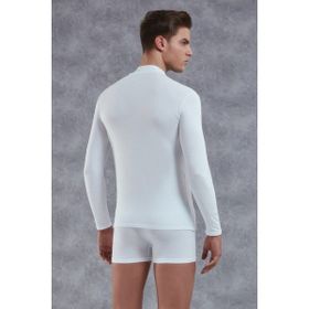 Doreanse 2930 Modal Boğazlı Yaka Uzun Kol Lacivert Erkek T-shirt
