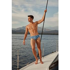 Doreanse 3809 Renkli Slip Desenli Erkek Mayo