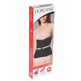 Doreanse 5940 Siyah Kadın Pamuklu Bel Korse