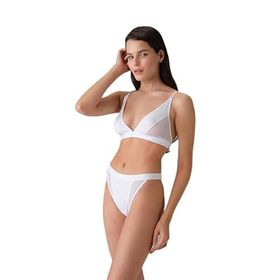 Doreanse 7153 Beyaz Yüksek Bel Kadın Slip Küot