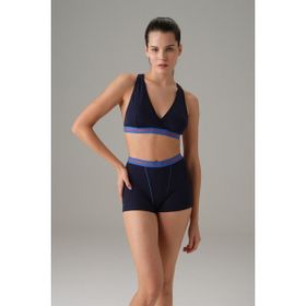 Doreanse 8161 Lacivert Kadın Boxer Model Şort