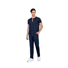 Doreanse C5T1N54Y42 Lacivert Şortlu Erkek Pijama Takım