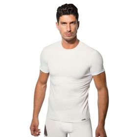 Doreanse Erkek Çift Etkili Termal Bisiklet Yaka İçlik T-Shirt