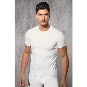 Doreanse Erkek Çift Etkili Termal Bisiklet Yaka İçlik T-Shirt