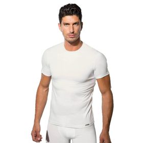 Doreanse Erkek Çift Etkili Termal Bisiklet Yaka İçlik T-Shirt