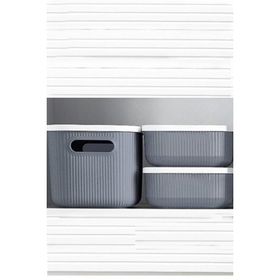 Doreline Storage 6 lt Gri Çok Amaçlı Kapaklı Saklama Kutusu