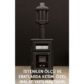 Dorello 50x29 cm Bal Rengi Yüksek Isıya Dayanıklı Şömine Kuzine Soba Camı