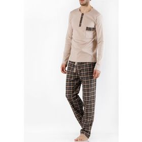 Doremi 002-000266 Açık Kahverengi Brave Bryan Erkek Pijama Takımı
